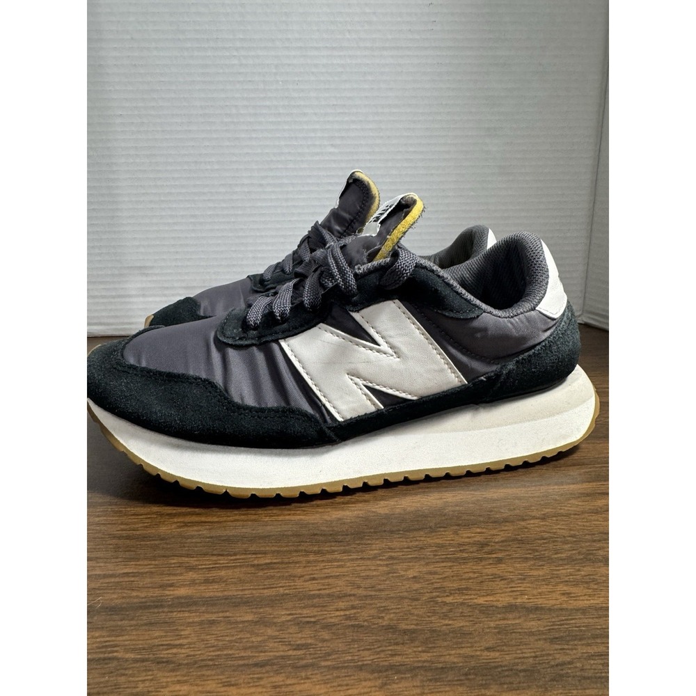 New Balance 237 Women's Size 8.5 Gray Black Athletic Running Shoes Sneakers